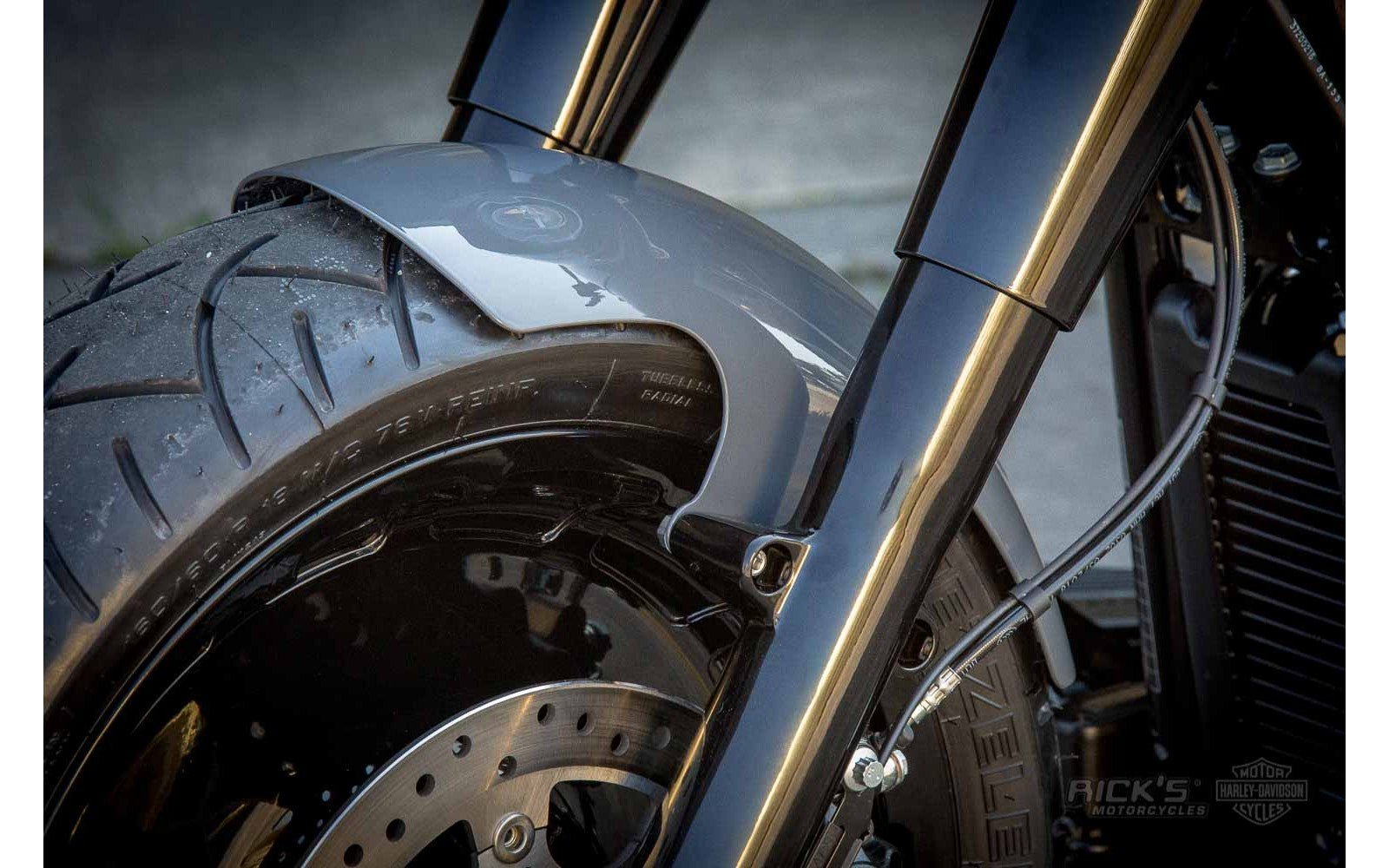 Rick's Steel Front Fender "Long" - Fat Boy 18 - up - Henne Company