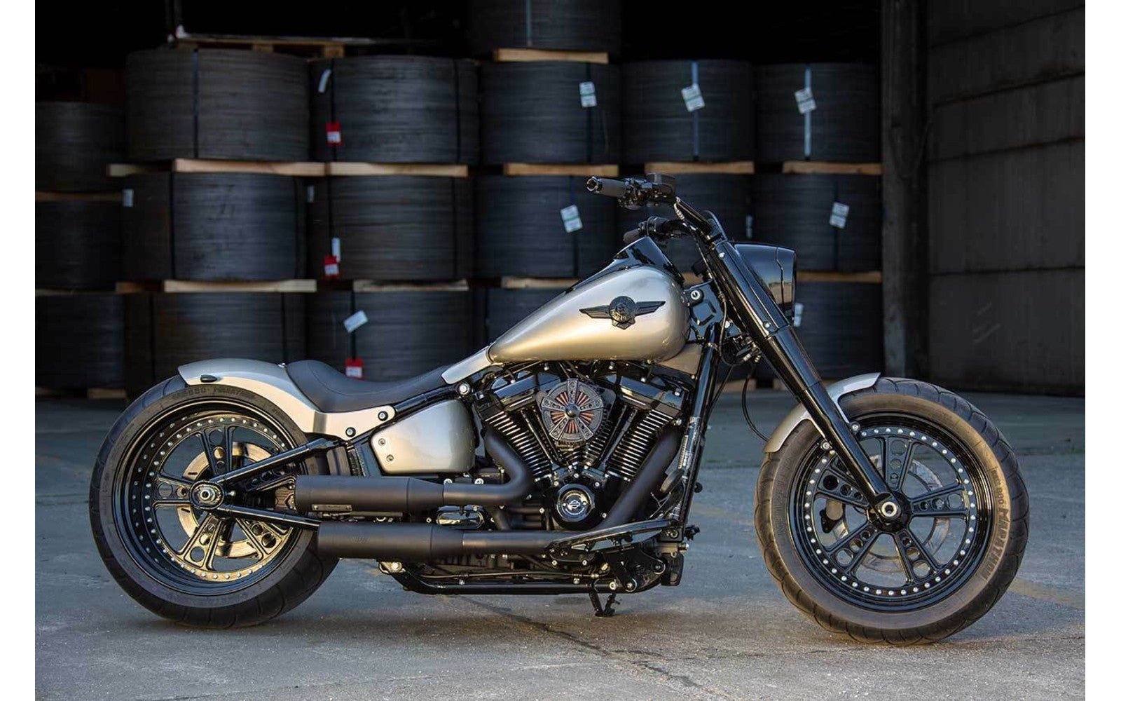 Rick's Steel Front Fender "Short" - Fat Boy 18 - up - Henne Company