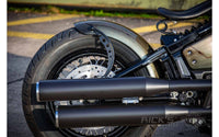 Rick's Steel Rear Fender "Bobber" 200 Tire - Softail Narrow 18 - up - Henne Company