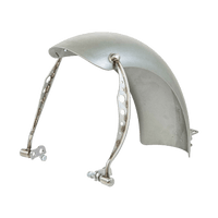 Rick's Steel Rear Fender "Bobber" - Sportster 10 - up - Henne Company