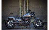 Rick's Steel Rear Rear Fender 200 Tire - Softail Narrow 18 - up - Henne Company