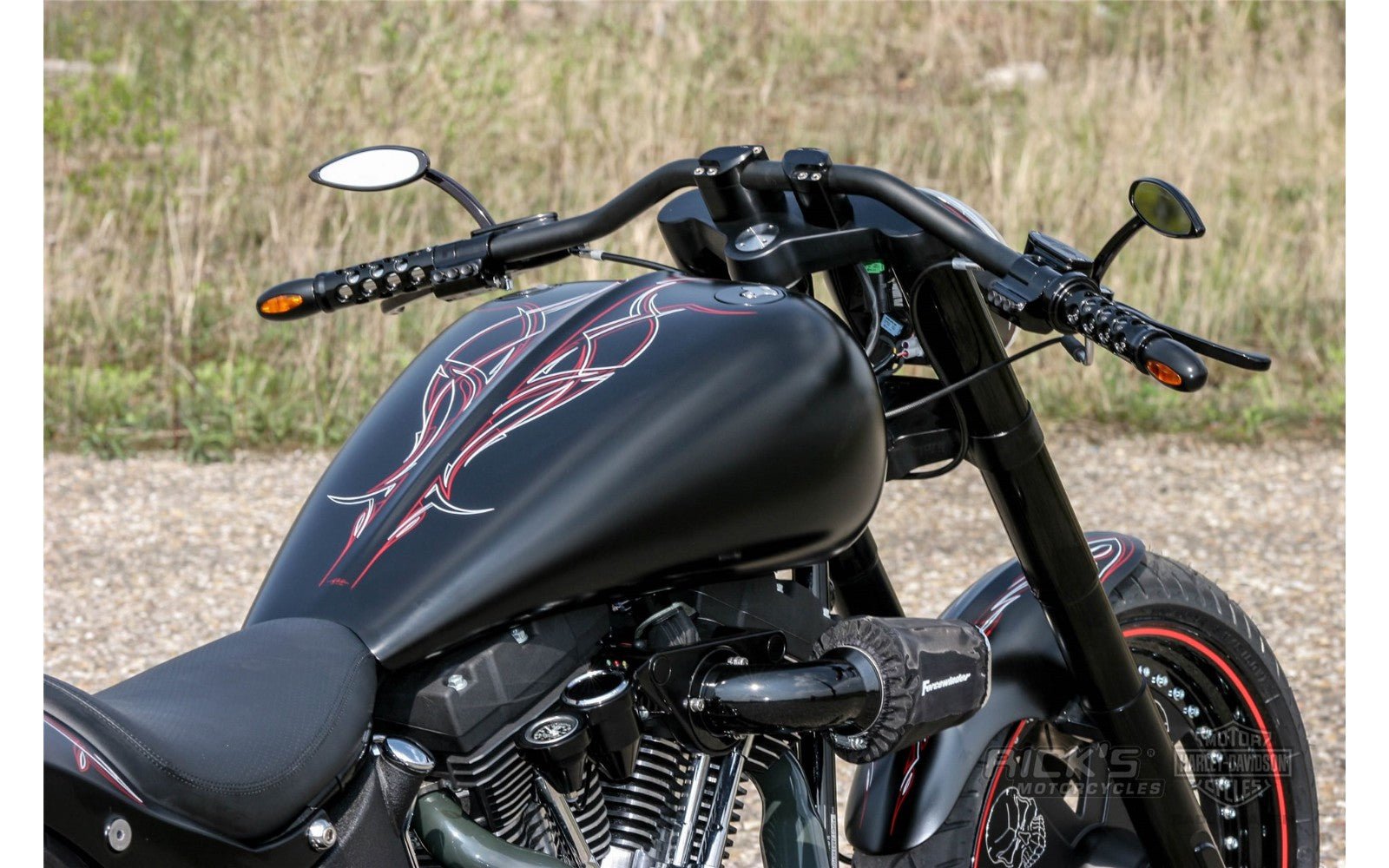 Rick's Tank Modification Kit "EFI Clean" - Softail 2000 - 2017 - Henne Company