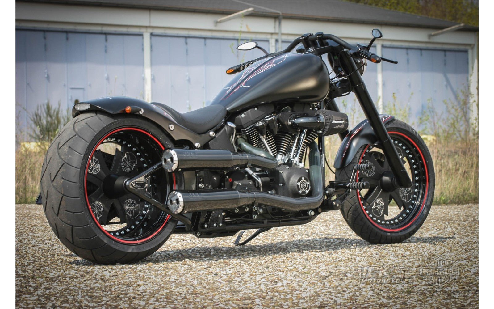 Rick's Tank Modification Kit "EFI Clean" - Softail 2000 - 2017 - Henne Company