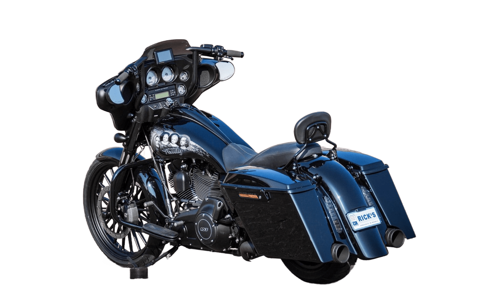 Rick's Touring Rear Fender - Touring 09 - 13 - Henne Company
