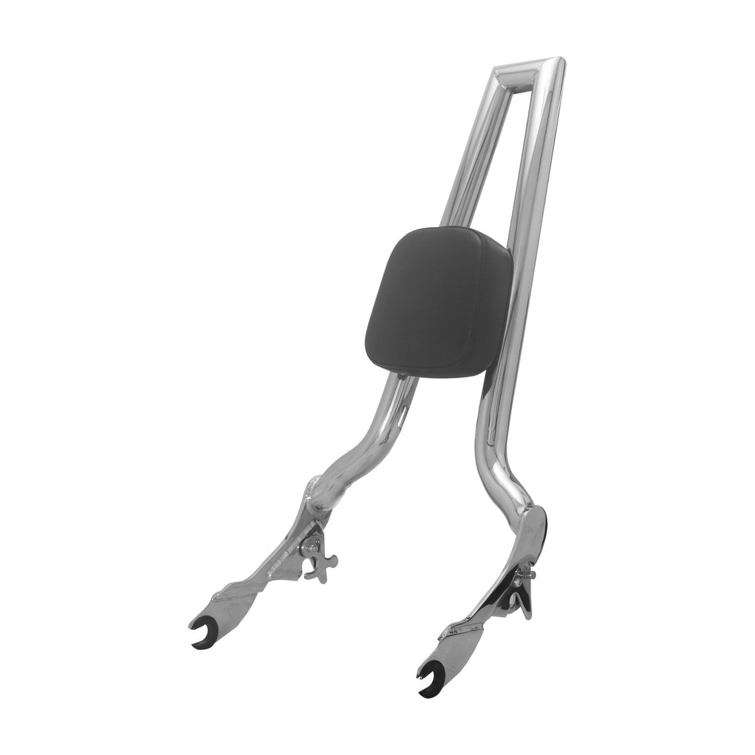 Wings Custom Sissy Bar Squarebone Brutale 25" Detachable - Ultra Limited / Ultra Classic 08-24 - Polished Stainless Steel
