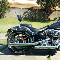 Wings Custom Sissy Bar King 20" Detachable - Breakout 13-26 - Polished Stainless Steel