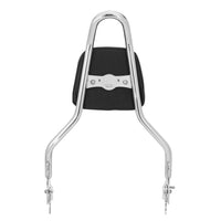 Wings Custom Sissy Bar King 20" Detachable - Softail Custom 07-10 - Polished Stainless Steel