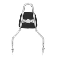 Wings Custom Sissy Bar King 20" Detachable - Softail Slim 12-21 - Polished Stainless Steel