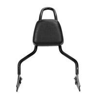 Wings Custom Sissy Bar King 20" Detachable - Softail Custom 07-10 - Gloss Black / Matte Black