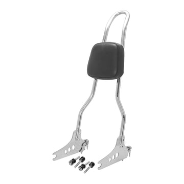 Wings Custom Sissy Bar King 25" Detachable - Softail Standard 00-11 & 21-24 - Polished Stainless Steel