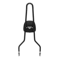 Wings Custom Sissy Bar King 30" Detachable - Softail Custom 07-10 - Gloss Black / Matte Black