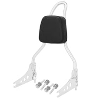Wings Custom Sissy Bar King 20" Detachable - Breakout 13-26 - Polished Stainless Steel