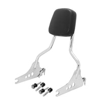 Wings Custom Sissy Bar King Low 16" Detachable - Heritage 02-25 - Polished Stainless Steel
