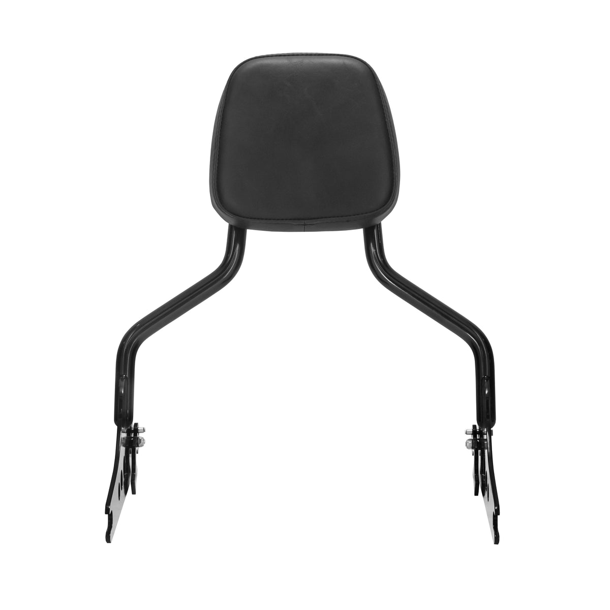 Wings Custom Sissy Bar King Low 16" Detachable - Breakout 13-26 - Gloss Black / Matte Black