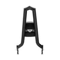 Wings Custom Sissy Bar Backbone Brutale 25" Detachable - Touring 09-26 - Gloss Black / Matte Black